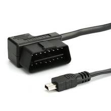 Cabo de conexão usb obd ii, 16 pinos para mini 2024 - compre barato