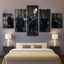 5 Panels HD print Painting peaky Posters Canvas Wall Art Movie Poster Picture Home Decoratio Hanging Painting  Printed 2024 - buy cheap