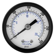 0-300PSI Mini Pressure Gauge For Fuel Air Oil Liquid Water 0-20bar / 0-300psi 1/8" BSPT Thread Fluid Pressure Gauge Vacuum Meter 2024 - buy cheap