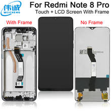 100% Tested For Xiaomi Redmi Note 8T LCD Display Screen Replacement Touch Screen Digitizer Frame For Xiaomi Note8 Note 8 Pro LCD 2024 - buy cheap