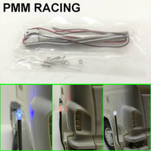 Metal side Pole lights v8 lamps For 1/14 Tamiya RC Truck car scania r620 56323 r730 ACTROS MAN TGX AROCS VOLVO Red White Blue 2024 - buy cheap