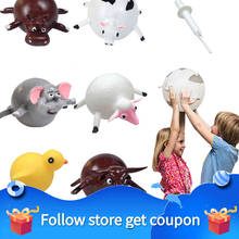 Blowing Dinosaurs Animals Funny Ball Anxiety Pop it Stress Relief Inflatable Squeeze Novelty Party Toys for Childre 2024 - buy cheap
