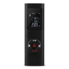 40 м умный цифровой лазерный дальномер Портативный USB зарядка IP54 дальномер Мини Ручной измеритель расстояния 2024 - купить недорого