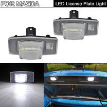 2PcsWhite LED License Plate Light Number Plate Lamp For Ford Escape Mercury Mariner For Mazda Protege MPV Tribute MX-5 Miata 2024 - compre barato