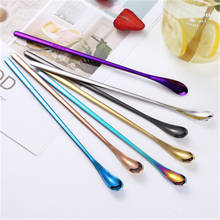 304 tableware stainless steel Cocktail mixing Stirrers spoon creative long gourd handle small spoon dessert coffee ice spoon 2024 - buy cheap