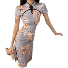 2022 sexy chinese dresses qipao dress oriental styled dresses chinese style modern cheongsam oriental dress elegant party dress 2024 - buy cheap
