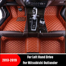 Car Floor Mats For Mitsubishi Outlander 2018 2017 2016 2015 2014 2013 (7 Seats) Auto Protector Carpets Accessories Rugs 2024 - buy cheap