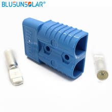 20 peças/lote plugue do conector da bateria vermelho/azul/cinza 50 a 8 awg conectar a bateria do painel solar 2024 - compre barato