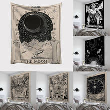 Tarot Card Tapestry Wall Hanging Astrology Divination Bedspread Beach Mat 2024 - buy cheap