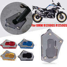 Motorcycle Kickstand Side Stand Vergroter Plaat Extension Pad For BMW R1250GS R 1250 GS R 1200 R1200 GS R1200GS LC ADV Adventure 2024 - buy cheap