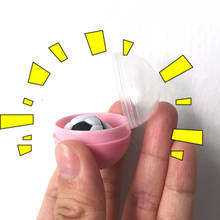 Máquina de vender ovos de plástico transparente, mini brinquedo com figuras diferentes para o interior 2024 - compre barato
