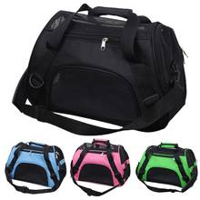 Portable Foldable Dog Cat Carrier Breathable Mesh Travel Cage Crossbody Tote Bag 2024 - buy cheap