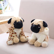 Large Stuffed Simulation Cute Dogs Plush Sharpei Pug Lovely Puppy Pet Toy Plush Animal Toy Children Kids Birthday Christmas Gift 2024 - buy cheap