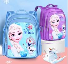 Disney Minnie Large Capacity Plush Backpacks frozen elsa Fashion Student Schoolbag Women Bags Girl Travel Packet 2024 - buy cheap