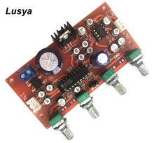 Audio amplifier LM1036 + NE5532 Preamp Amplifier Board with Treble Bass Balance Volume Adjustment Single-Supply Operation 2024 - buy cheap