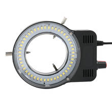 Регулируемая светодиодная кольцевая лампа SMD с 48 светодиодами, осветительная лампа, 5 В, USB, для промышленного видеомикроскопа с креплением для камеры, стерео микроскопа 2024 - купить недорого