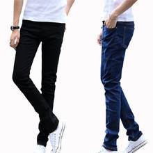 Spring Autumn 2022 Fashion Stretch Jeans Men's Slim Jeans Street Feet Pants Black Casual Pants Men's Korean Pencil Pants Men 2024 - buy cheap