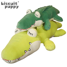 60/80/110cm Big Size Crocodile Plush Pillow Soft Stuffed Alligator Plush Toy Cartoon Animal Dolls Kids Accompany Pillow Gift 2024 - buy cheap