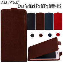 Capa de luxo ailishi para black fox b8fox, capa protetora de luxo com flip de alta qualidade, capa de couro exclusiva para proteção de telefone + rastreamento, bmm441s, 100% 2024 - compre barato