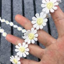 3 Yards 2.5cm Width Good Quality Lace Trim Sewing Accessories Scrapbooking Daisy Flower Milk Fiber Lace for Garment 2024 - buy cheap