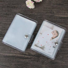 4 inch Photo Album Transparent Glitter PVC Children Baby Growth Memorial Book Convenient DIY Instax Mini Photo Picture Storage 2024 - buy cheap