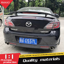 For Mazda 6 Spoiler 2006-2013 For Mazda 6 High Quality Spoiler ABS Material Car Rear Wing Primer Color Rear Spoiler 2024 - buy cheap