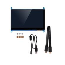 7 Inch Full View LCD IPS Press Screen 1024X600 HD HDMI Display Monitor for Raspberry Pi 2024 - buy cheap