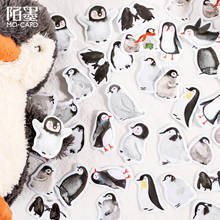 46P Kawaii Cartoon Penguin стикер для канцелярских товаров печать для скрапбукинга творческий DIY Дневник Журнал декоративные клейкие бумажные принадлежности 2024 - купить недорого