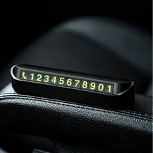 Car Temporary Parking Card Phone Number Card Plate For BMW F20 F30 X1 X3 X5 X6 M M3 M5 G30 E92 Automobile Accessories 2024 - buy cheap