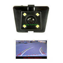 Умная Автомобильная камера заднего вида CCD 600Line с динамической траекторией и водонепроницаемой камерой для Toyota Prado 150 2010 2011 2024 - купить недорого