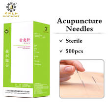 Wholesale Sterile 500Pcs 100 1Box Disposable Acupuncture Needles Zhongyan Taihe Beauty Massage Needle + Tube, Valid for 5 Years 2024 - buy cheap