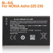 yelping BL-4UL Phone Battery For Nokia Asha 225 230 Authenic Battery 1200mAh 2024 - buy cheap