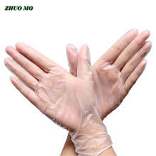 Guantes desechables de látex para limpieza del hogar, manoplas de goma de pvc para higiene Personal, resistentes al agua y al aceite, 200 unidades 2024 - compra barato