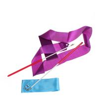 2M Dance Ribbon Professional Colorful Gym Ribbons Rhythmic Art Gymnastic Ballet Streamer Twirling Rod Stick For Gym Training 2024 - buy cheap