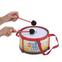 Marching Drum with Window Box Toy Music Percussion Instrument Band Kit Early Learning Educational for Baby Kid Children Gift Set 2024 - buy cheap