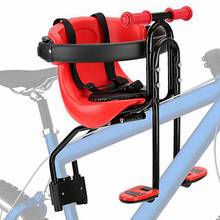 bicycle baby child front seat with armrest Guard Bar Pedal for Mountain Road Bike Cycling Bicycle Front Chair Acccessories 2024 - buy cheap