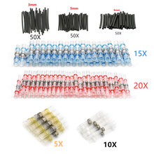 200PCS  Waterproof Soldering Sleeve Seal Splice Heat Shrink Tubing Electrical Wire Connectors Terminals 22-10AWG Assortment Kit 2024 - buy cheap