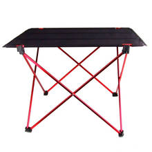 Mesa plegable portátil, mueble ultraligero de aleación de aluminio, para acampar y Picnic al aire libre 2024 - compra barato