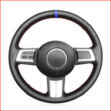 EU Quero Preto Genuíno volante De Couro cobre Para MAZDA MX-5 MX5 CX-7 RX-8 miata 2009-2013 2009-2013 2007-2009 2024 - compre barato