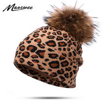 2019 Fashion New Leopard Beanie Hat Autumn And Winter Men And Women Outdoor Warm Hat Velvet Cotton Hedging Hat Windproof Beanies 2024 - buy cheap