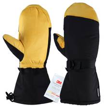Ski Gloves Winter Snowboard Snowmobile Skiing Sports Motorcycle Riding Windproof Waterproof Warm Gloves For Men Woman 2024 - buy cheap