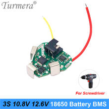 Placa de circuito para proteção de bateria de lítio 3s, 12.6v, 10.8v, pacotes de bateria de chave de fenda, bms 12v, 3s turmera dc 2024 - compre barato