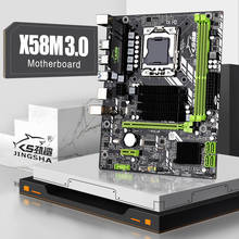 JINGSHA X58M 3.0 LGA1366 Motherboard With Dual Channel  USB 3.0 PCI-E 16X Support DDR3 ECC REG RAM and Desktop Ram UP TO 32GB 2024 - buy cheap