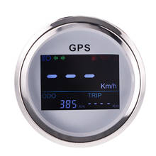 GPS Speedometer 52mm LCD Digital Speed Gauge Meter Odometer Adjustable Mileage Trip Counter For Motorcycle Marine Boat 12V 24V 2024 - buy cheap