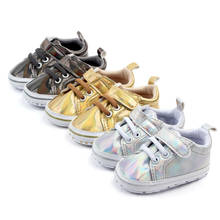 New Prewalkers Patent leather Spring Baby Shoes Baby Boys girls Soft sole shoes Crib Anti-slip First Walkers Sneakers shoes 2024 - buy cheap