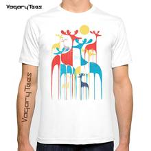 Camisetas com estampa de desenhos animados, camisetas engraçadas para homens, camisetas casuais _ camisetas 2024 - compre barato