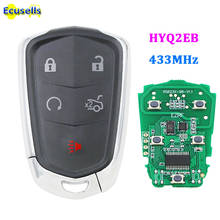 5 Button Smart Remote Key Keyless Entry Fob 433MHz for Cadillac XTS CTS CT6 ATS 2017-2018 HYQ2EB with insert key 2024 - buy cheap