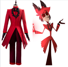 Hazbin Cosplay Hotel ALASTOR Uniform Cosplay Costume Outfit Halloween Carnival Costume For Adult 2024 - buy cheap