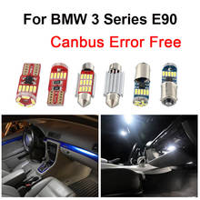 18pcs Canbus Error Free LED Bulbs Interior Dome Light Kit for 2005-2011 BMW 3 Series E90 Sedan Vanity Mirror Trunk License Lamp 2024 - buy cheap