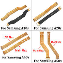 Материнская плата для Samsung Galaxy A10S, A20S, A21S, A30S, A40S, A50S, A60S, A70S, коннектор материнской платы, USB, ЖК-дисплей, гибкий кабель, запчасти 2024 - купить недорого